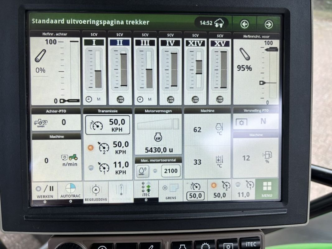Traktor типа John Deere 6195R, Gebrauchtmaschine в Staphorst (Фотография 11)