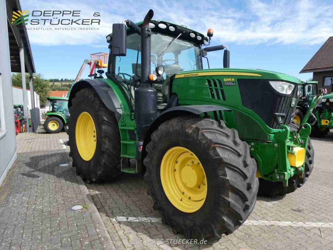 Traktor от тип John Deere 6195R, Gebrauchtmaschine в Lauterberg/Barbis (Снимка 9)