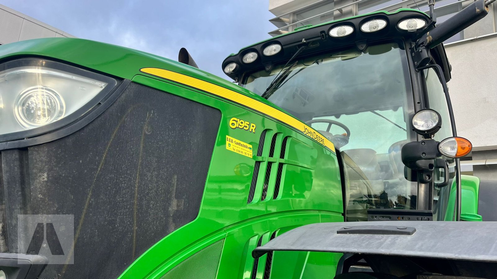Traktor типа John Deere 6195R, Gebrauchtmaschine в Regensburg (Фотография 7)