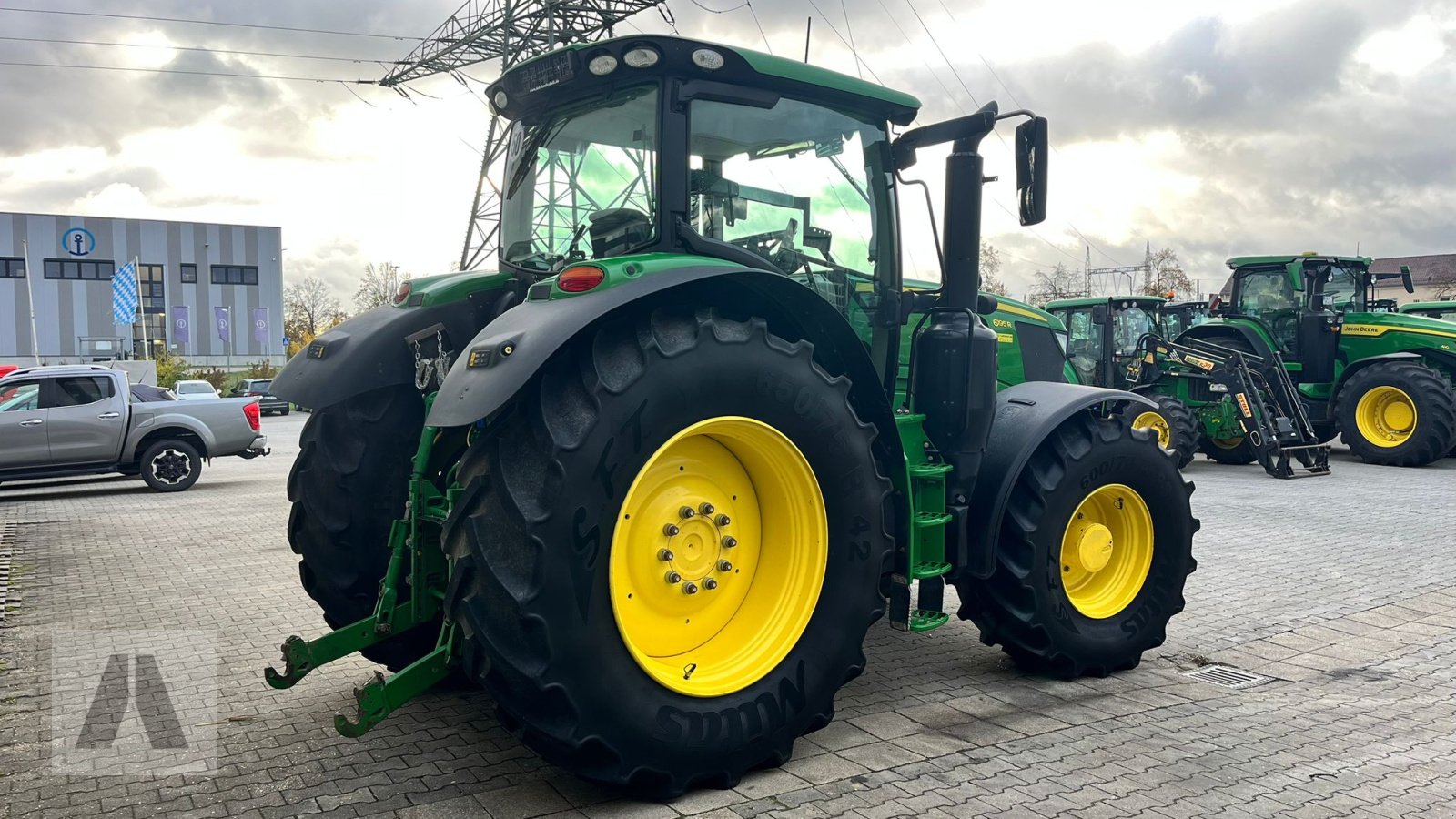 Traktor типа John Deere 6195R, Gebrauchtmaschine в Regensburg (Фотография 11)