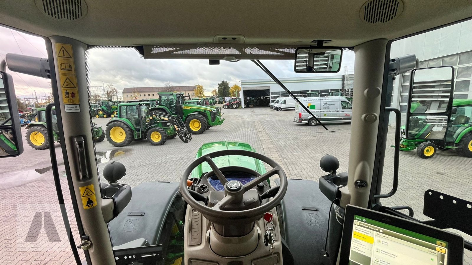 Traktor типа John Deere 6195R, Gebrauchtmaschine в Regensburg (Фотография 19)