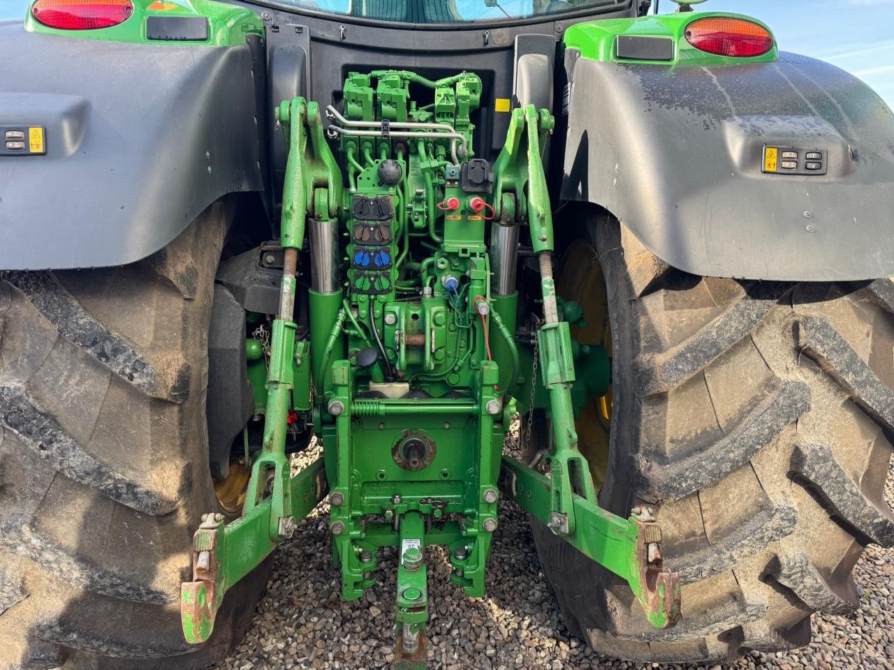 Traktor Türe ait John Deere 6195R, Gebrauchtmaschine içinde Videbæk (resim 6)