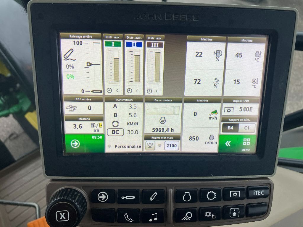 Traktor a típus John Deere 6195R, Gebrauchtmaschine ekkor: VIRECOURT (Kép 9)