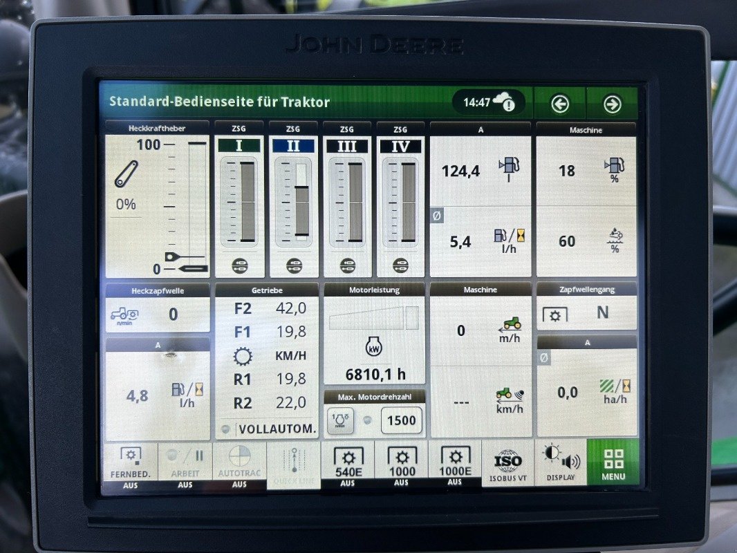 Traktor del tipo John Deere 6195R, Gebrauchtmaschine en Sittensen (Imagen 12)