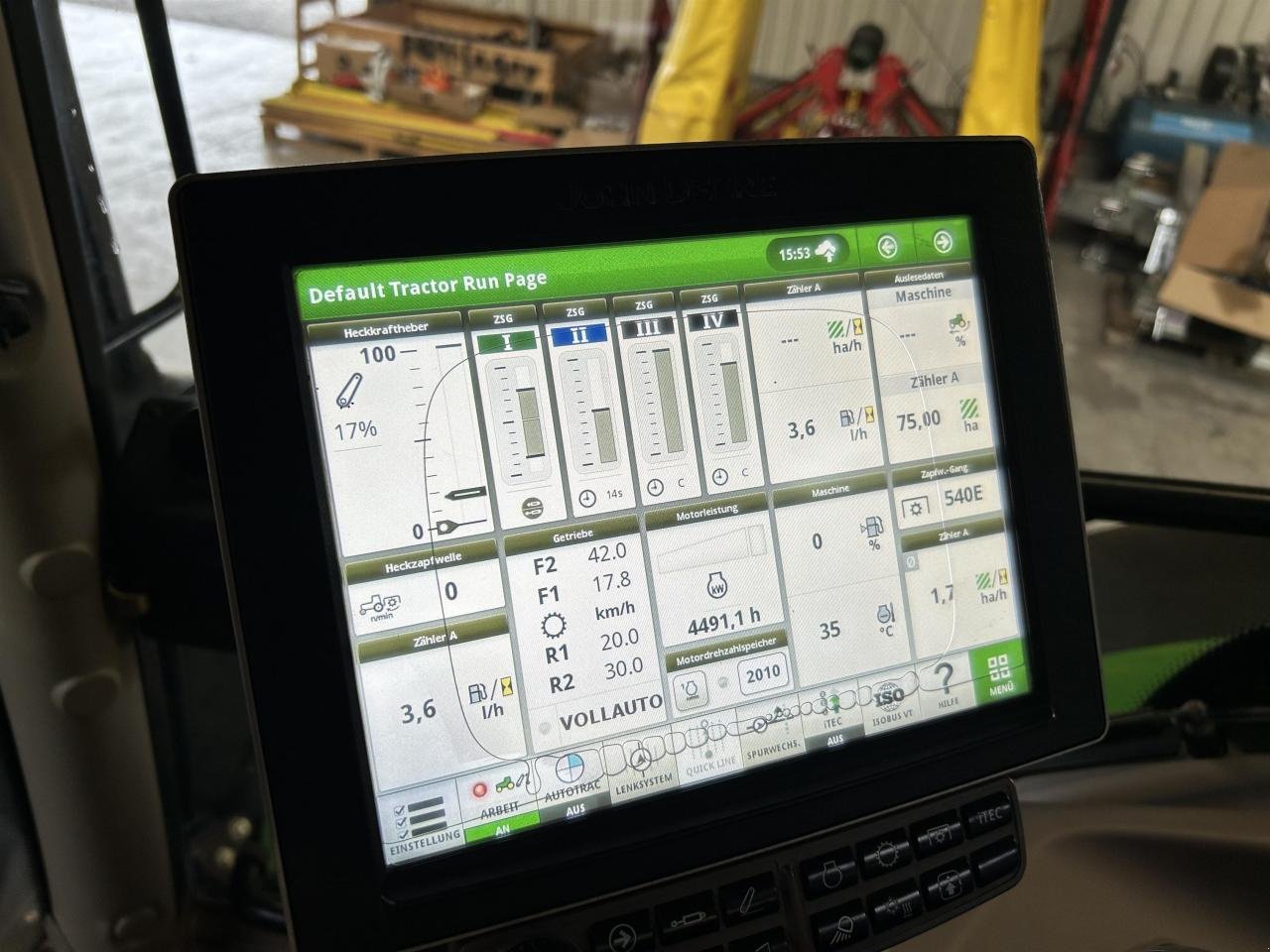 Traktor des Typs John Deere 6195R, Gebrauchtmaschine in Zweibrücken (Bild 12)