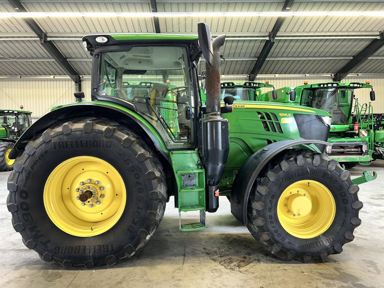 Traktor типа John Deere 6195R, Gebrauchtmaschine в Zweibrücken (Фотография 5)