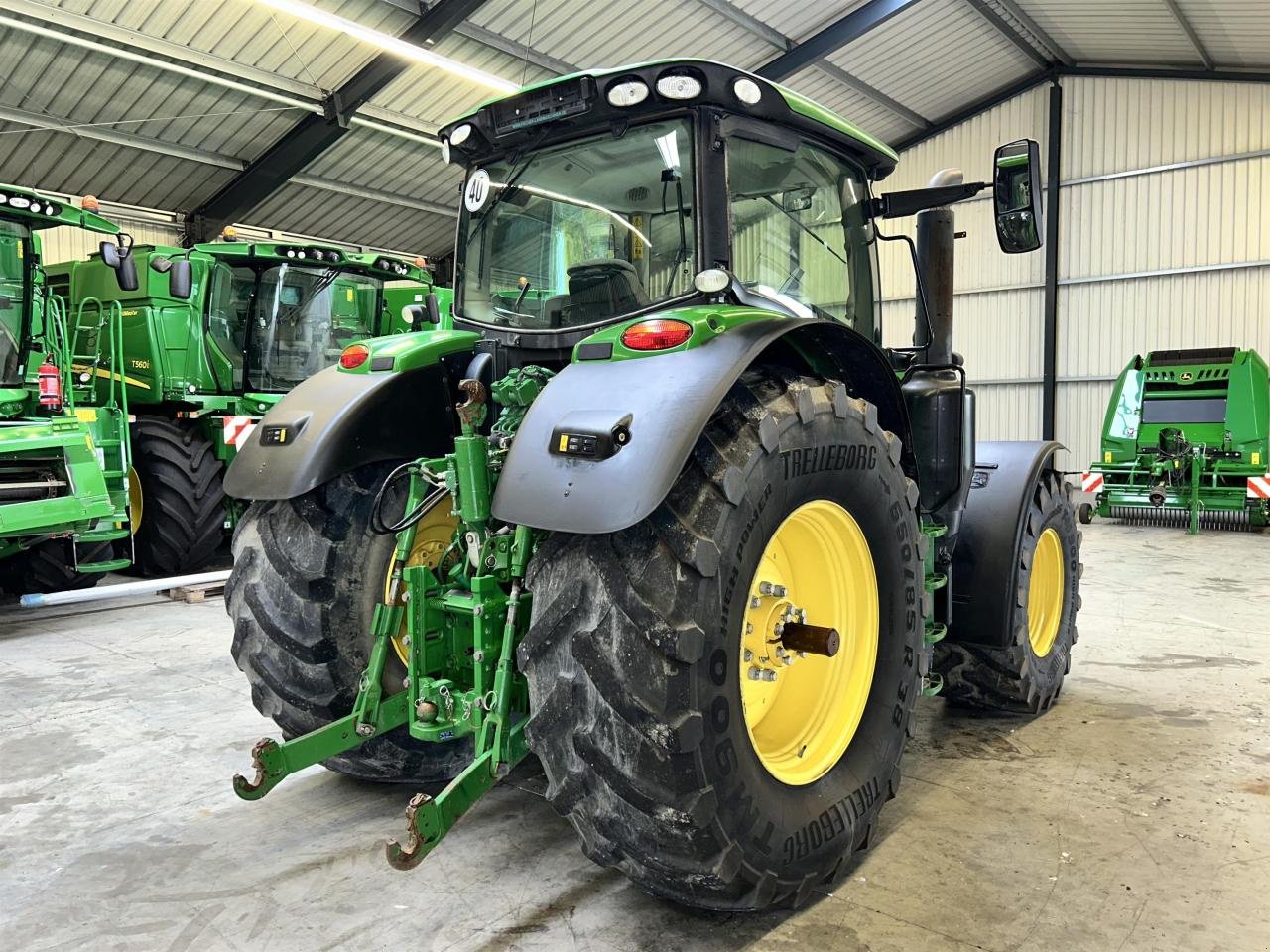 Traktor типа John Deere 6195R, Gebrauchtmaschine в Zweibrücken (Фотография 7)