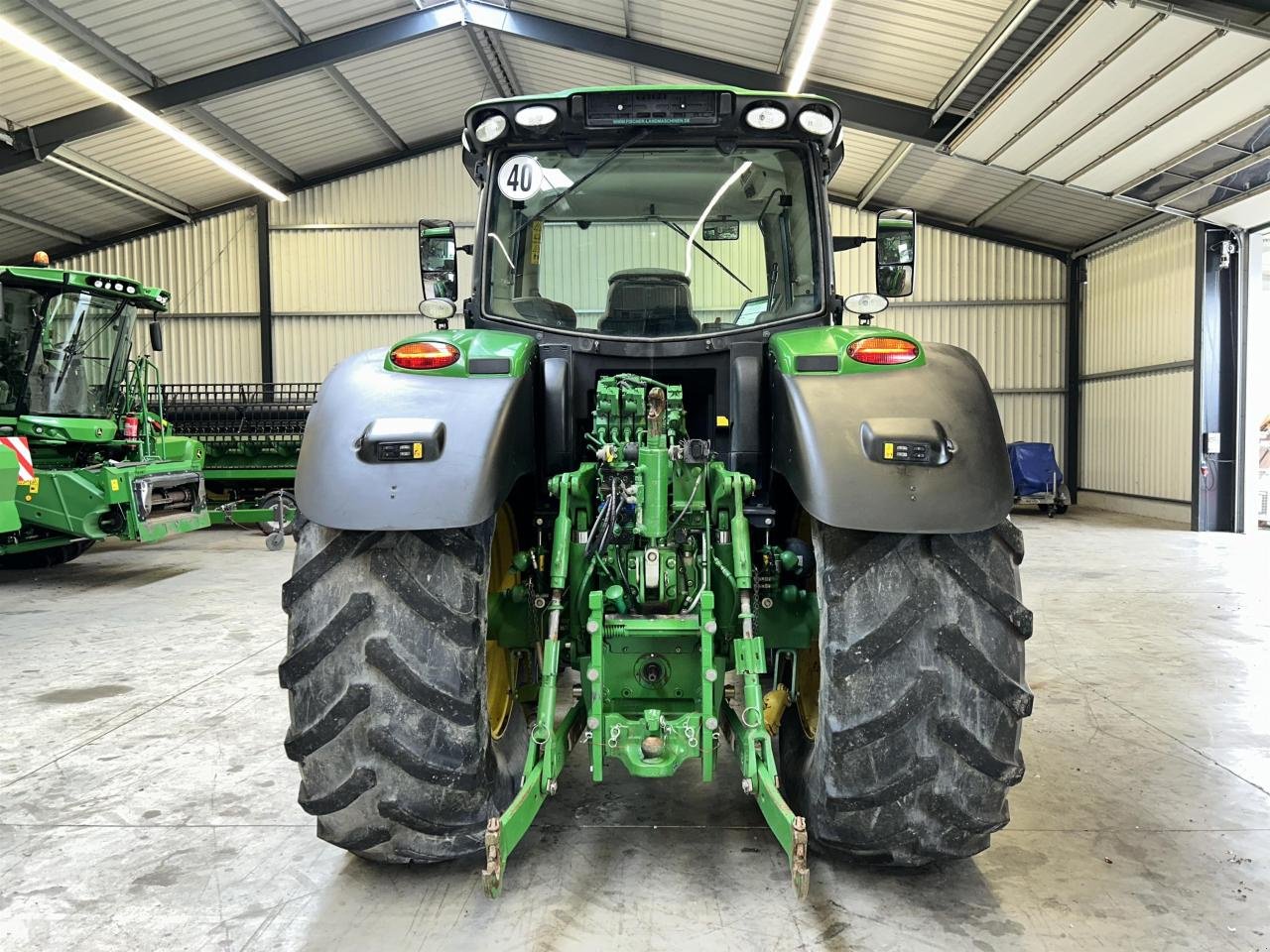 Traktor типа John Deere 6195R, Gebrauchtmaschine в Zweibrücken (Фотография 8)