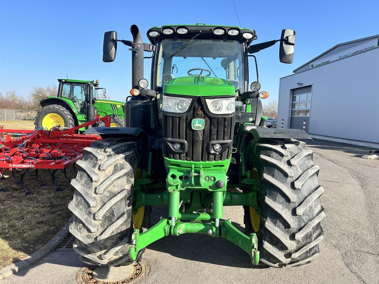 Traktor des Typs John Deere 6195R, Gebrauchtmaschine in Zweibrücken (Bild 2)