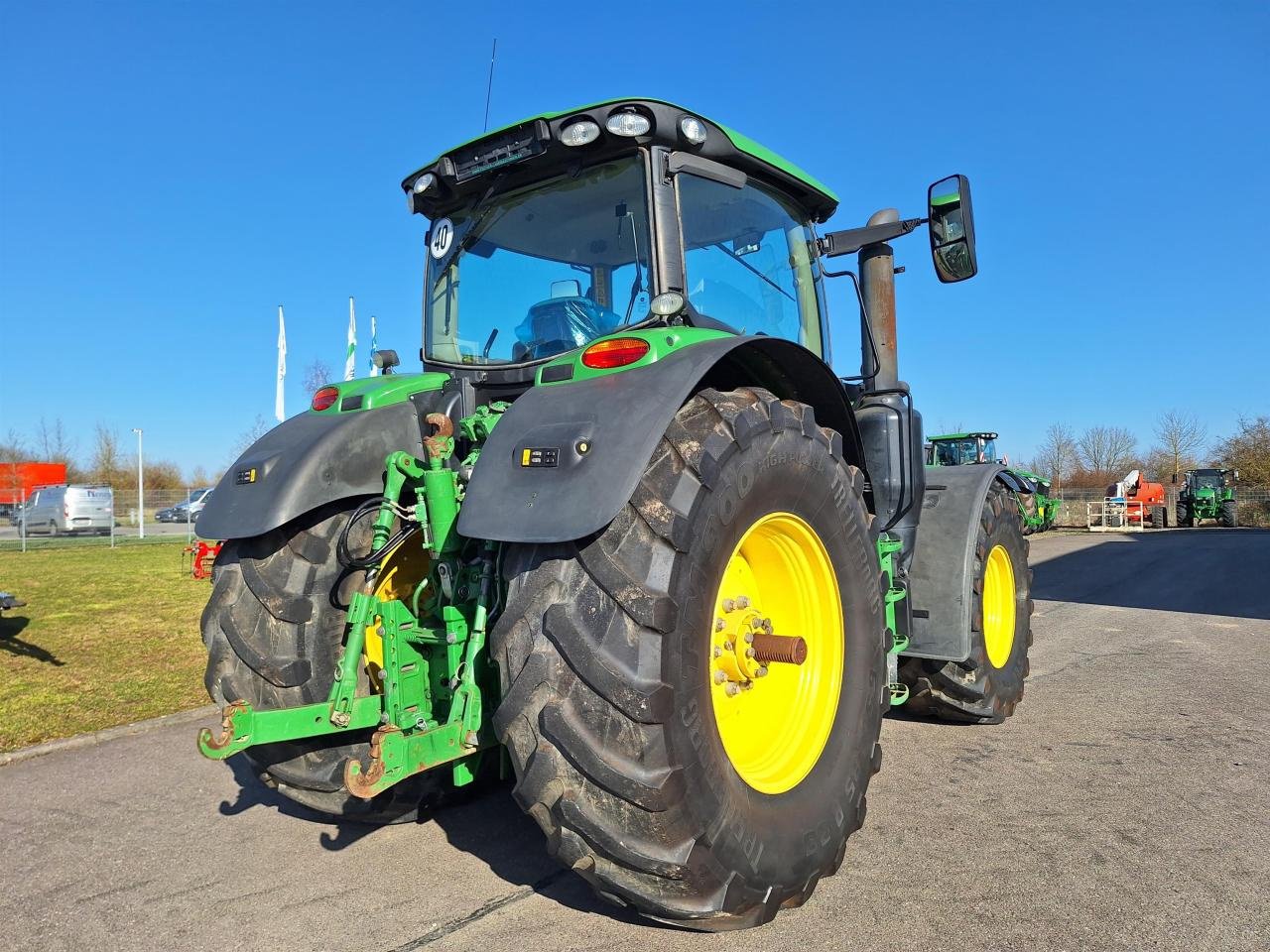 Traktor za tip John Deere 6195R, Gebrauchtmaschine u Zweibrücken (Slika 9)