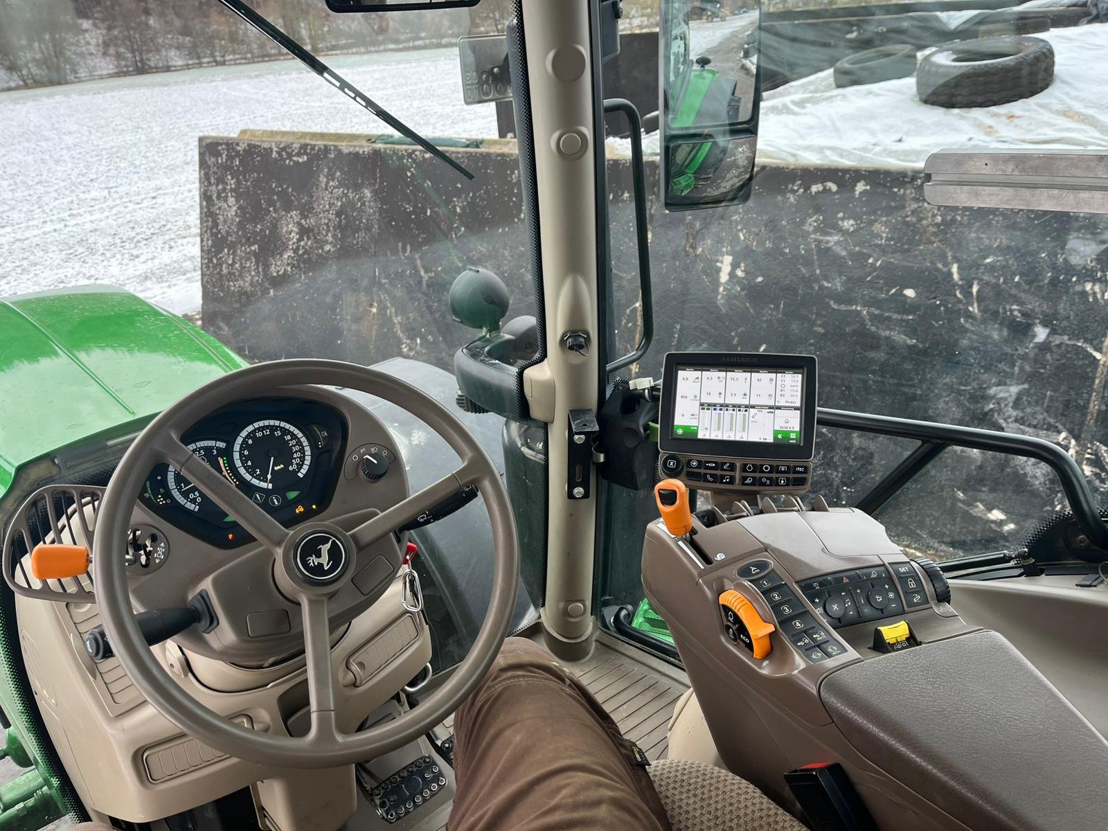 Traktor typu John Deere 6195R, Gebrauchtmaschine v Schmidmühlen (Obrázek 3)