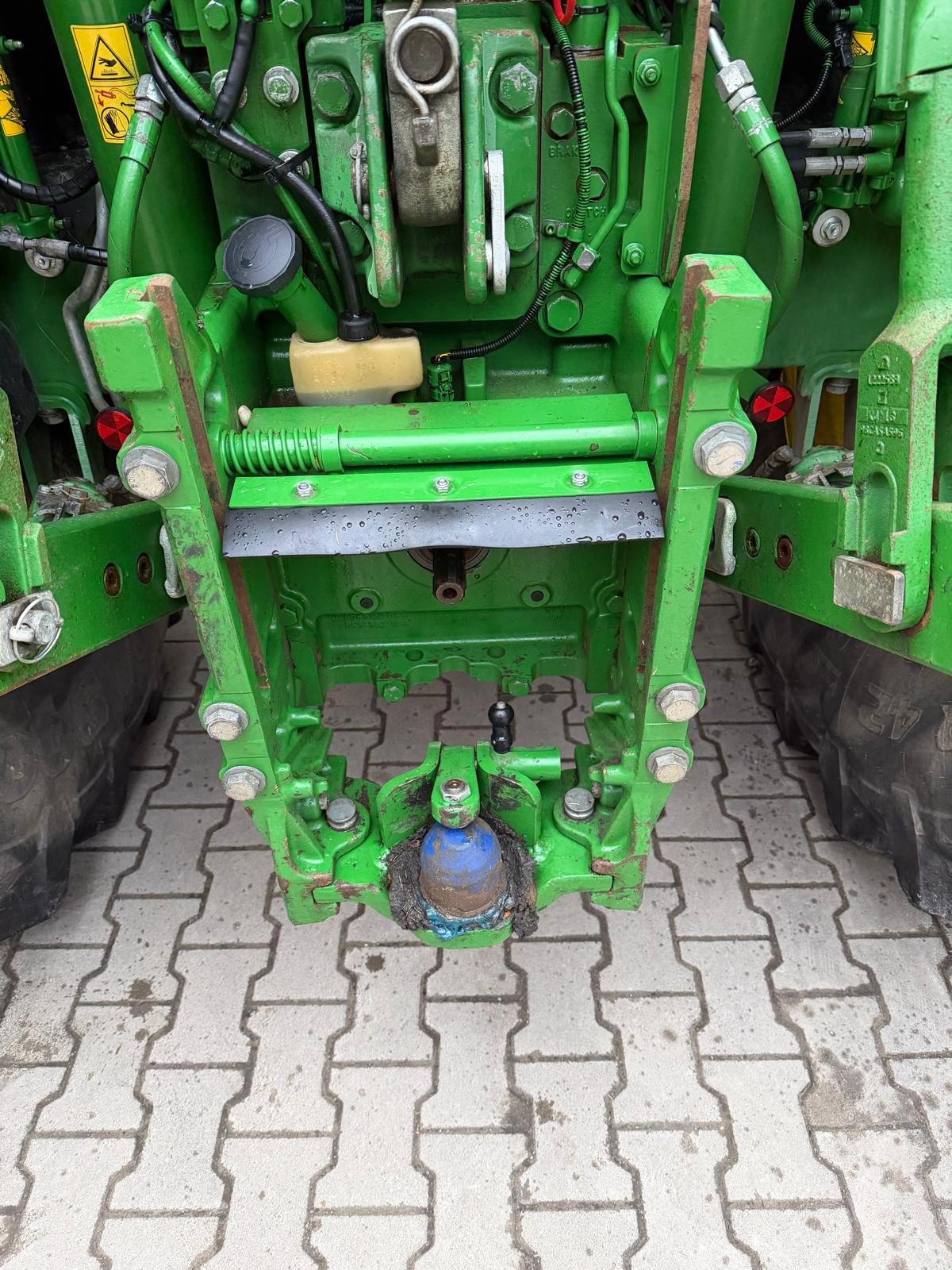 Traktor van het type John Deere 6195R, Gebrauchtmaschine in Aholming (Foto 8)