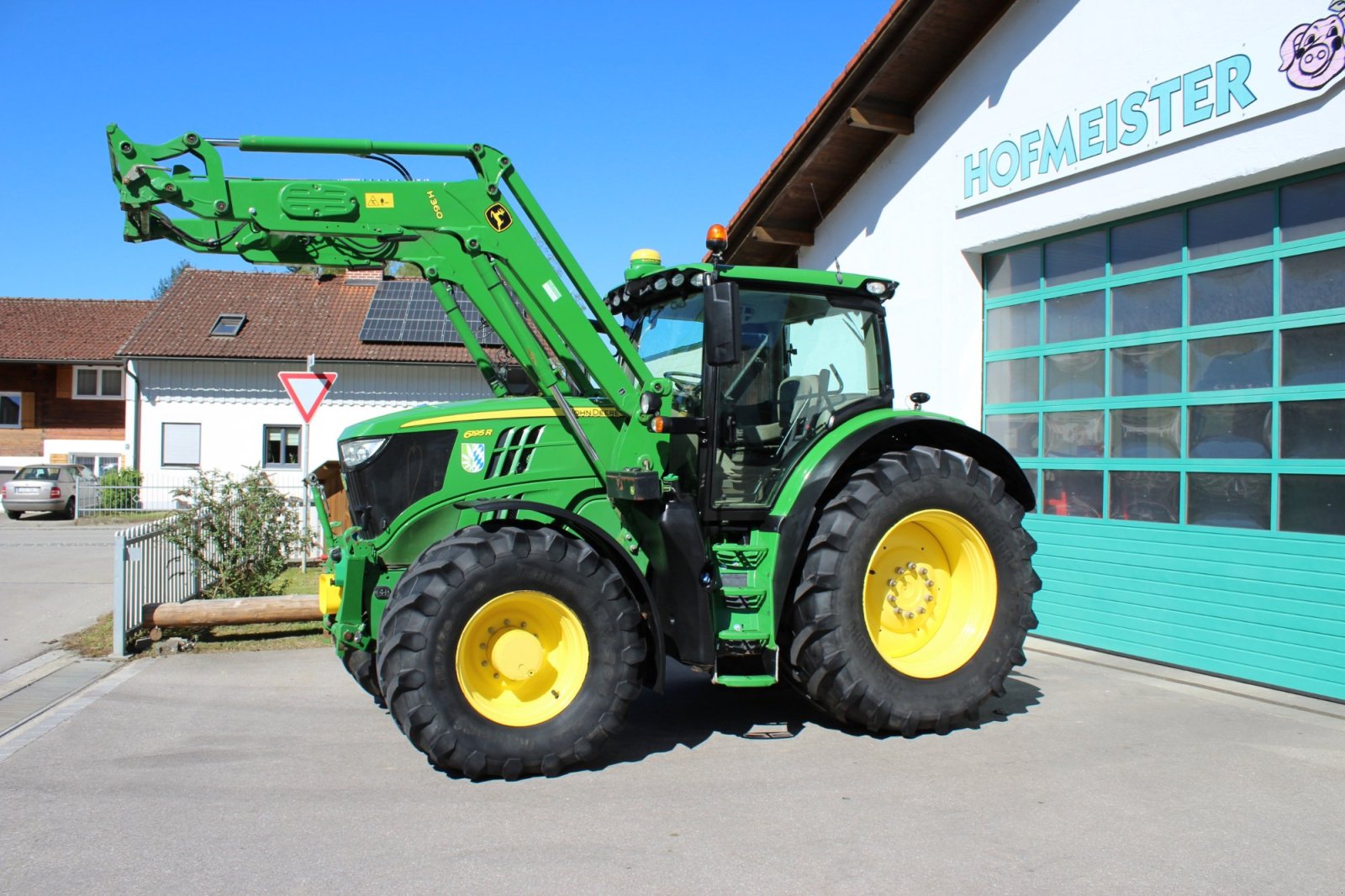 Traktor typu John Deere 6195R, Gebrauchtmaschine v Mamming (Obrázek 2)