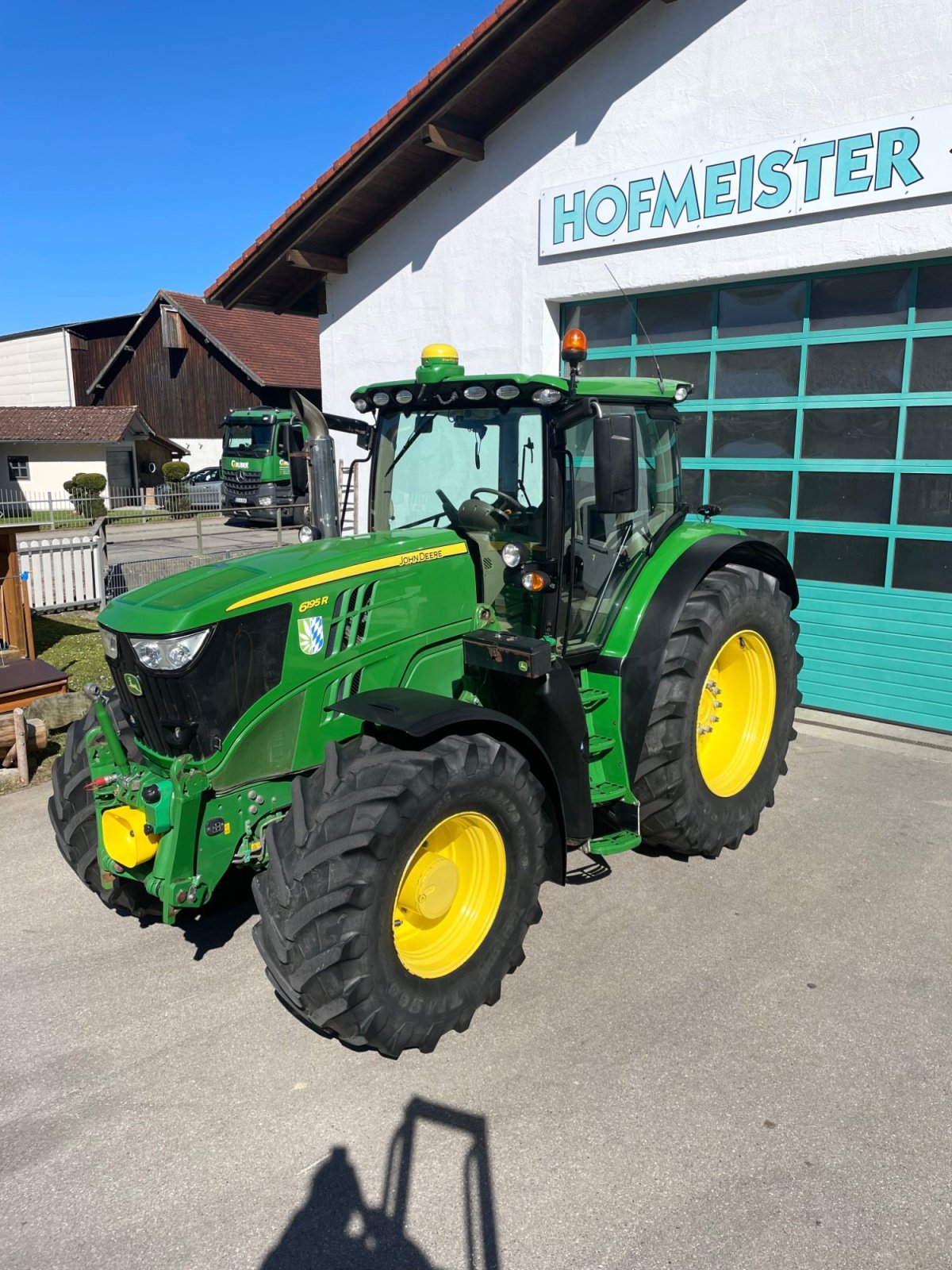 Traktor typu John Deere 6195R, Gebrauchtmaschine v Mamming (Obrázek 3)