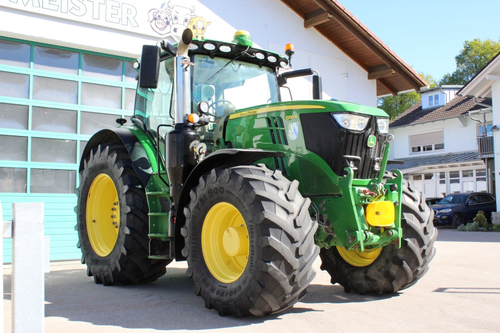 Traktor typu John Deere 6195R, Gebrauchtmaschine v Mamming (Obrázek 5)