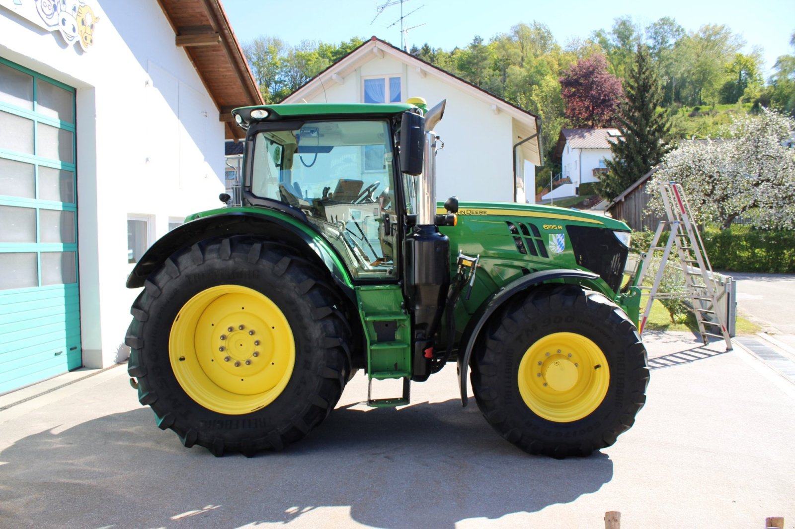 Traktor typu John Deere 6195R, Gebrauchtmaschine v Mamming (Obrázek 7)