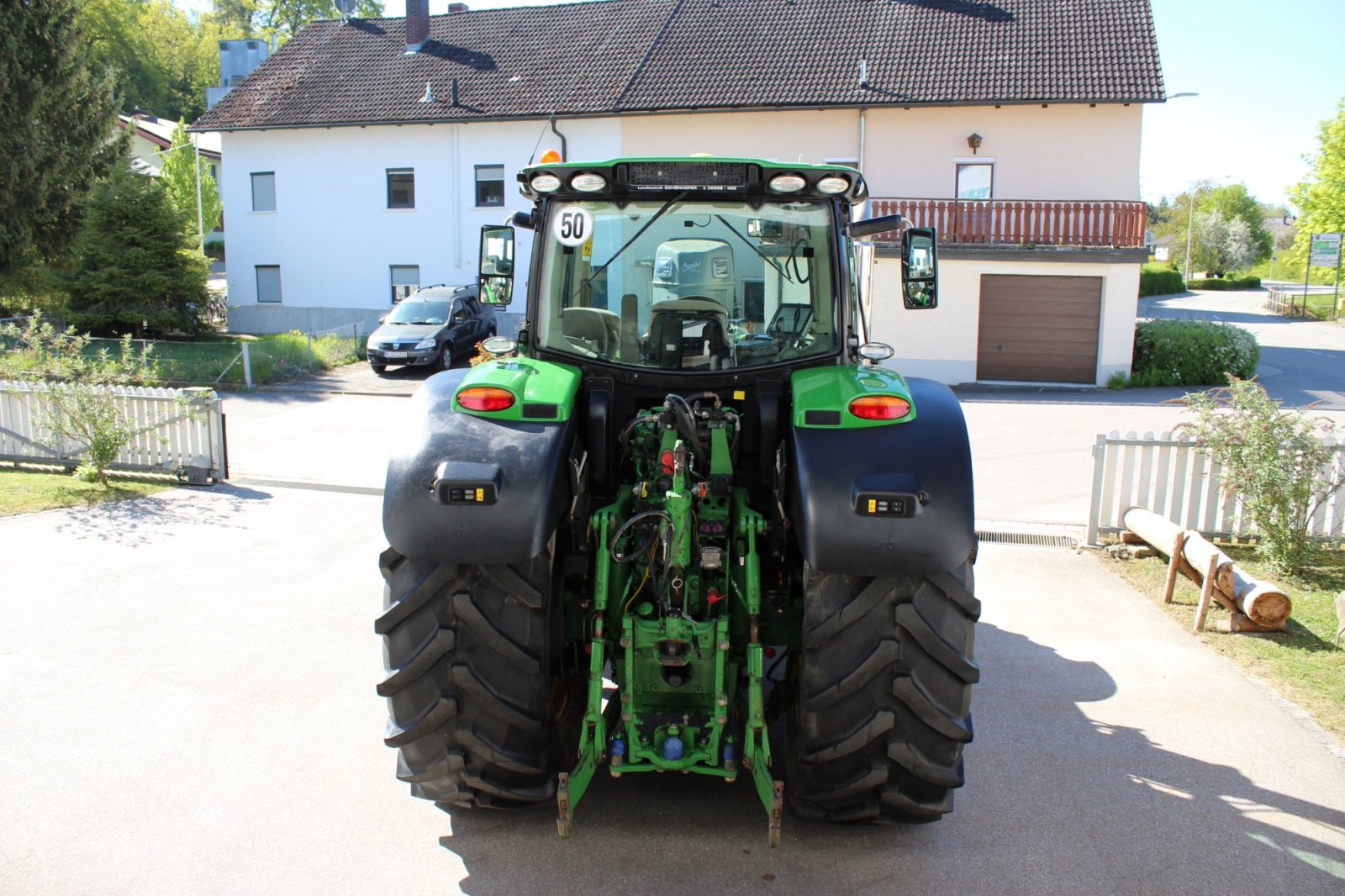 Traktor typu John Deere 6195R, Gebrauchtmaschine v Mamming (Obrázek 8)