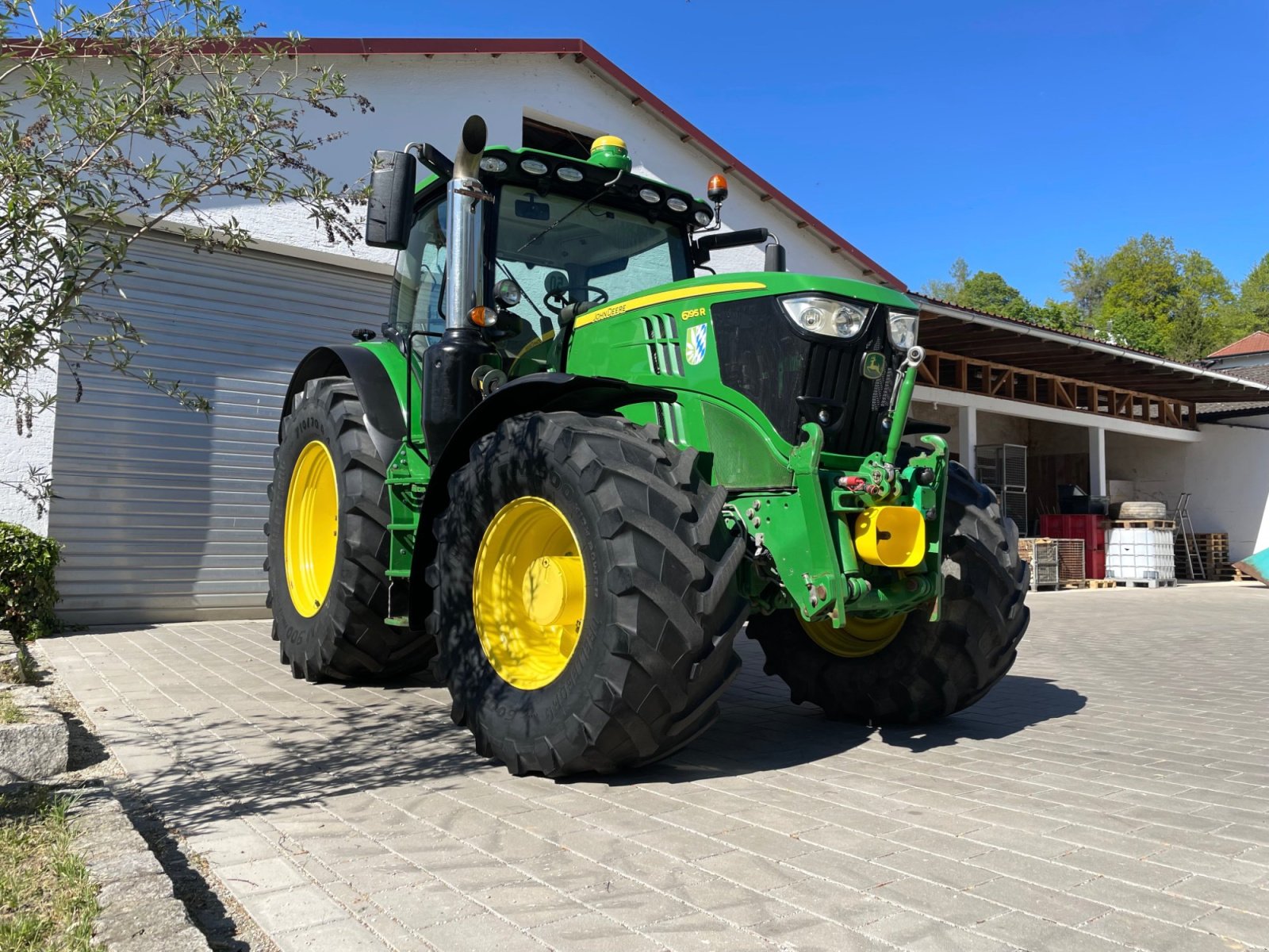 Traktor typu John Deere 6195R, Gebrauchtmaschine v Mamming (Obrázek 12)