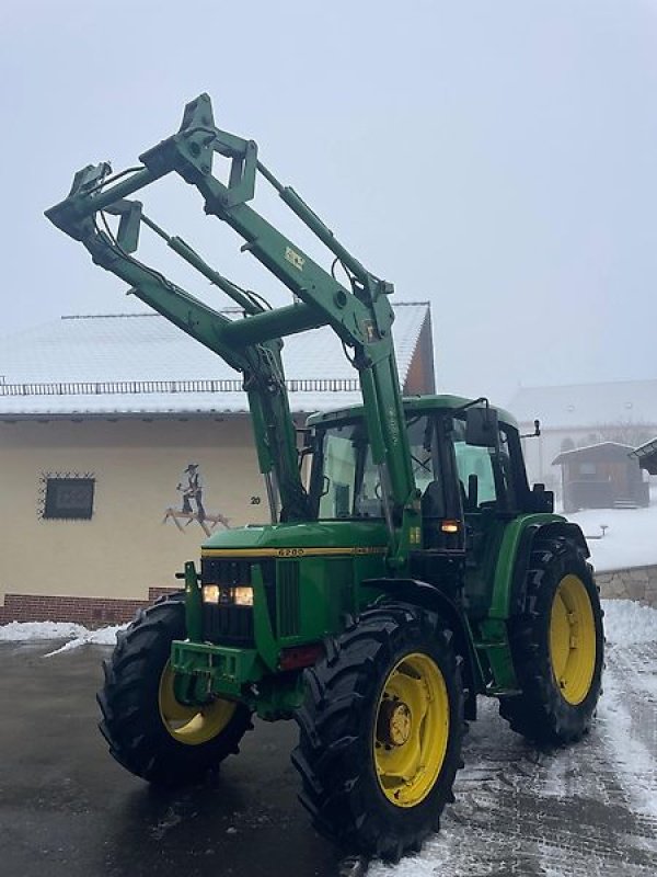 Traktor от тип John Deere 6200 A Allradtraktor mit Frontlader - TÜV - 40km/h wie 6100 6300 6400, Gebrauchtmaschine в Niedernhausen OT Engenhahn (Снимка 9)