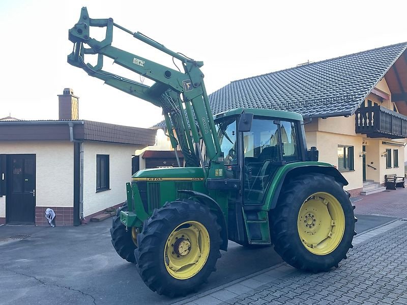 Traktor za tip John Deere 6200 A Allradtraktor mit Frontlader - TÜV - 40km/h wie 6100 6300 6400, Gebrauchtmaschine u Niedernhausen OT Engenhahn (Slika 8)