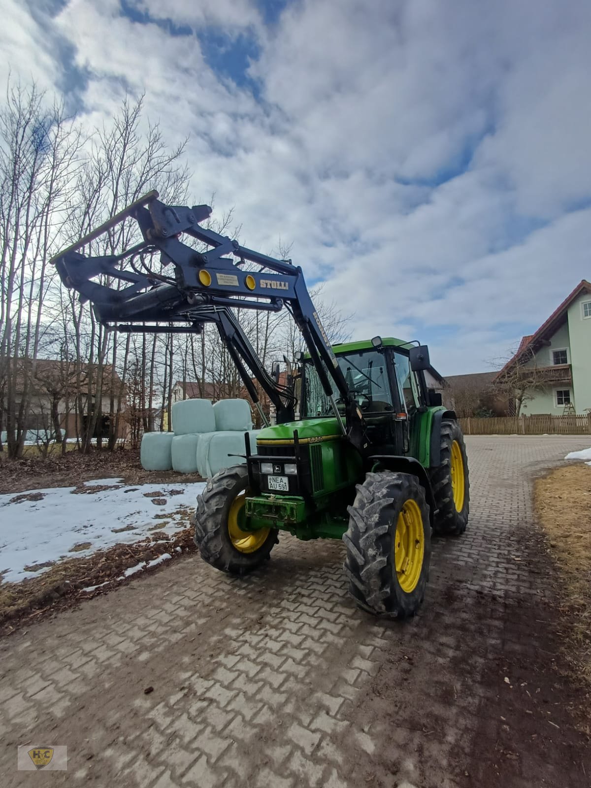 Traktor tip John Deere 6200 Premium Frontlader, Gebrauchtmaschine in Willanzheim (Poză 1)