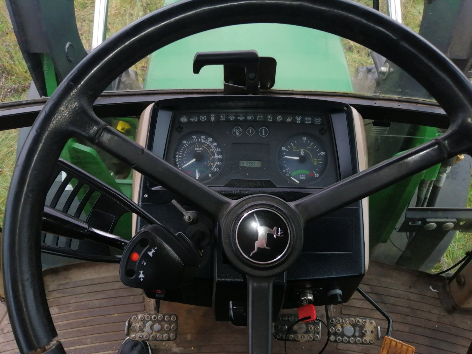 Traktor του τύπου John Deere 6210 Frontlader+Druckluft, Gebrauchtmaschine σε Mittelsdorf (Φωτογραφία 6)