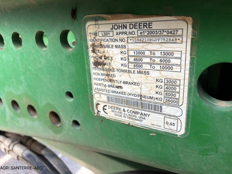 Traktor του τύπου John Deere 6210 R, Gebrauchtmaschine σε ROYE (Φωτογραφία 4)