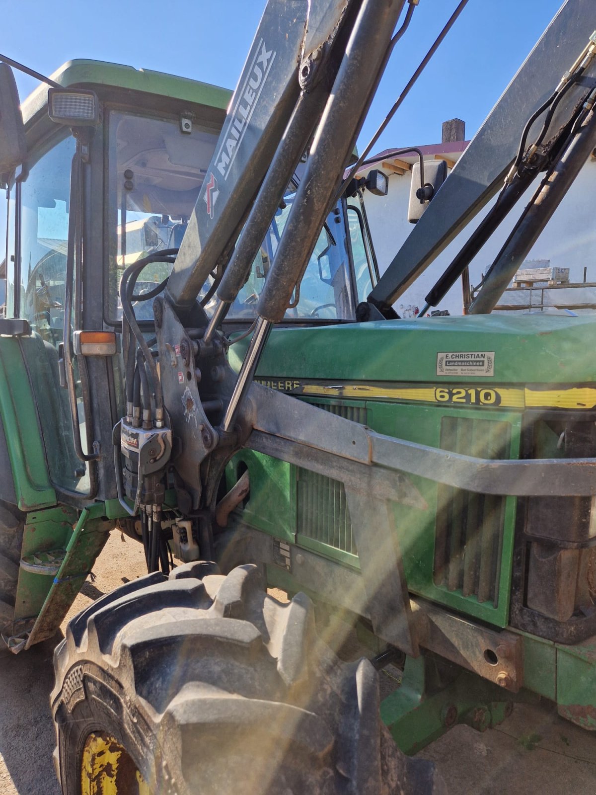 Traktor typu John Deere 6210, Gebrauchtmaschine v Bad Sobernheim (Obrázek 2)