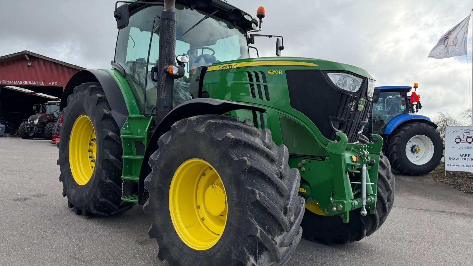 Traktor tipa John Deere 6210R KUN 3900 TIMER!, Gebrauchtmaschine u Nørager (Slika 8)
