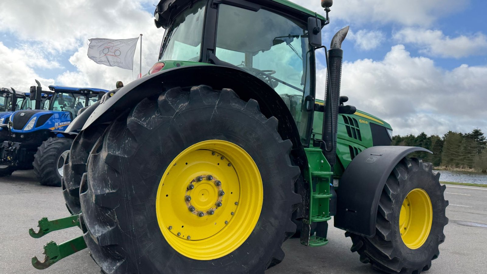 Traktor tipa John Deere 6210R KUN 3900 TIMER!, Gebrauchtmaschine u Nørager (Slika 12)