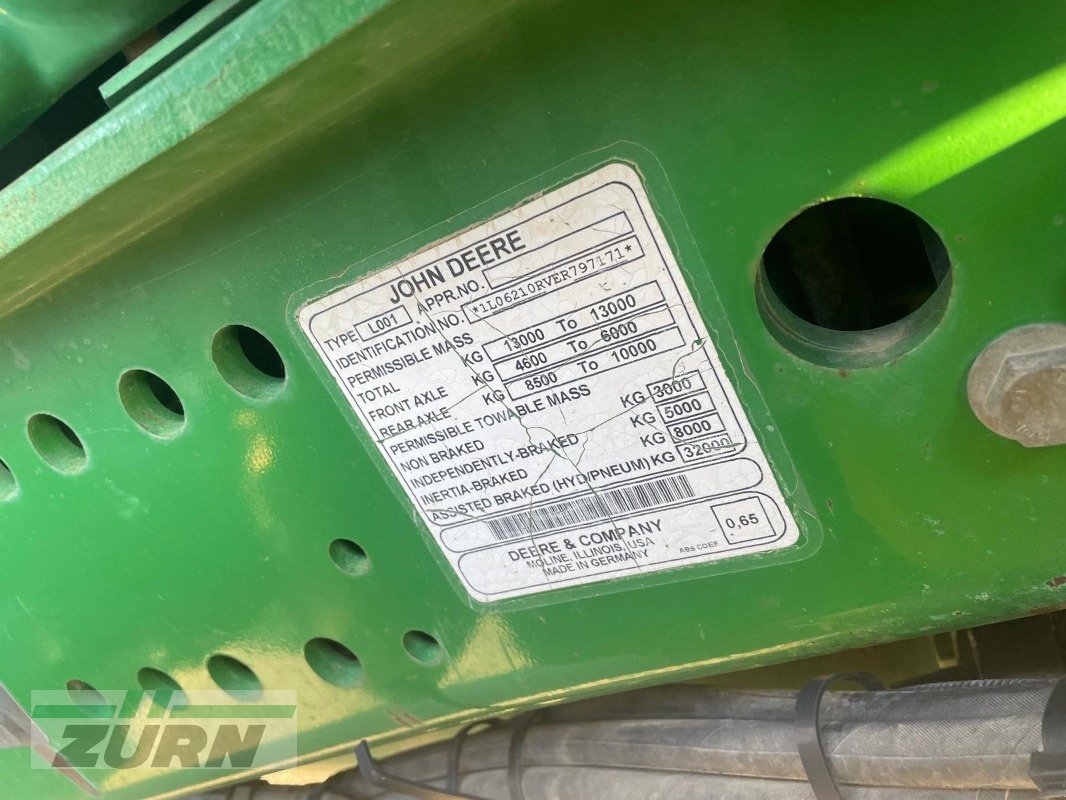 Traktor van het type John Deere 6210R, Gebrauchtmaschine in Schöntal-Westernhausen (Foto 16)