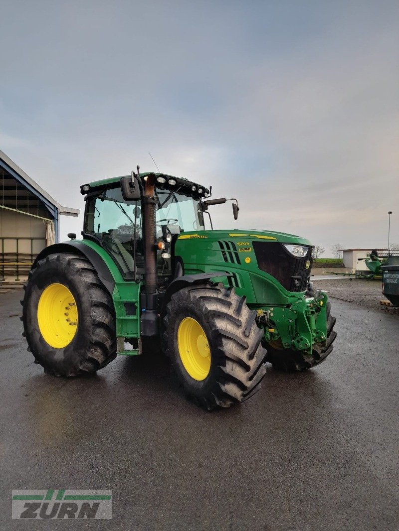 Traktor des Typs John Deere 6210R, Gebrauchtmaschine in Giebelstadt-Euerhausen (Bild 5)