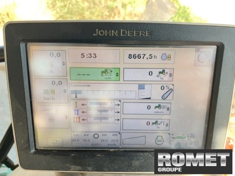 Traktor Türe ait John Deere 6210R, Gebrauchtmaschine içinde Gennes sur glaize (resim 10)