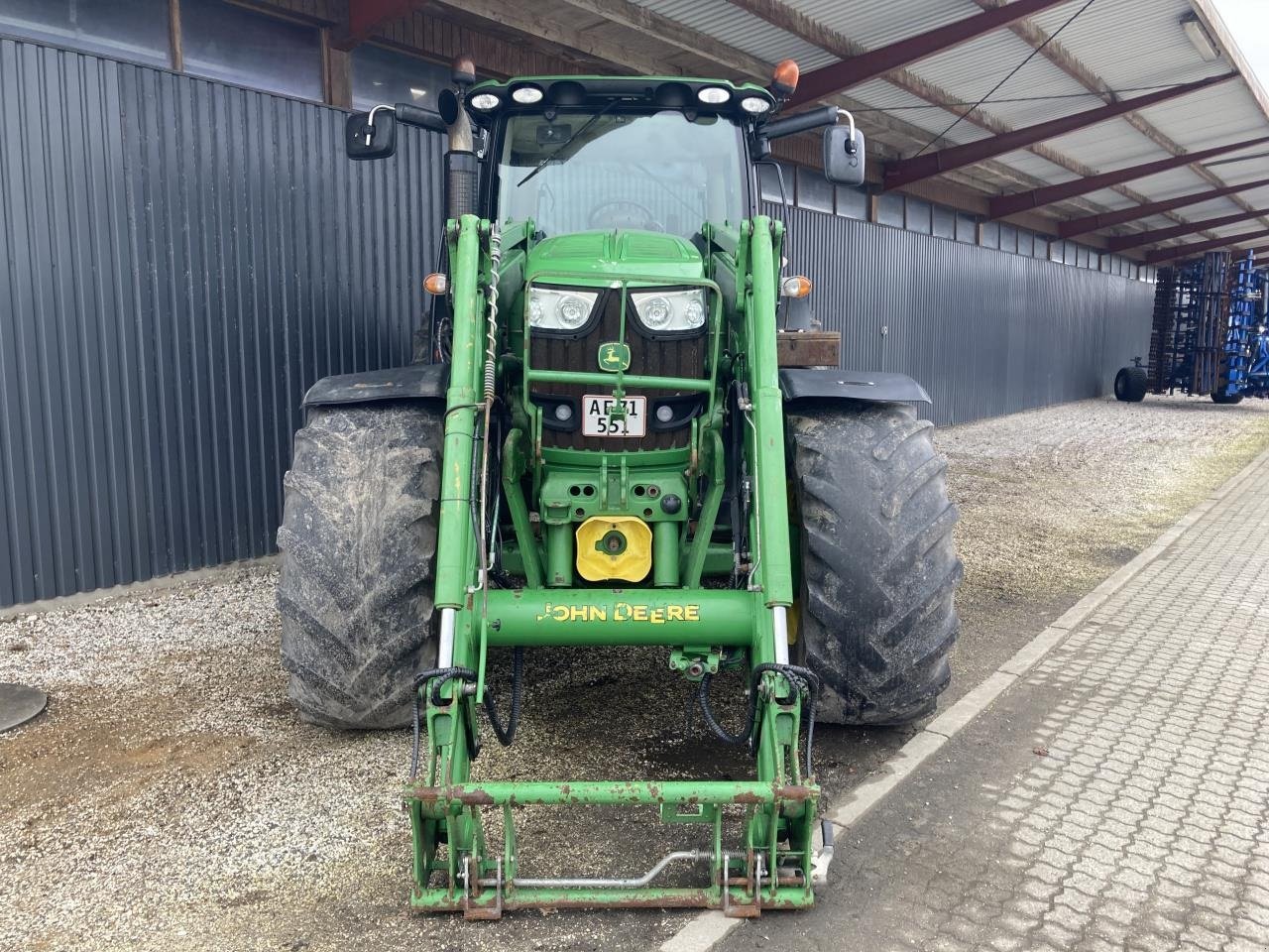 Traktor типа John Deere 6210R, Gebrauchtmaschine в Bramming (Фотография 5)