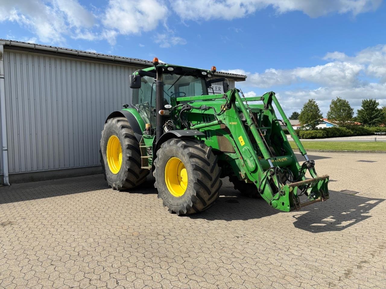 Traktor типа John Deere 6210R, Gebrauchtmaschine в Bramming (Фотография 18)