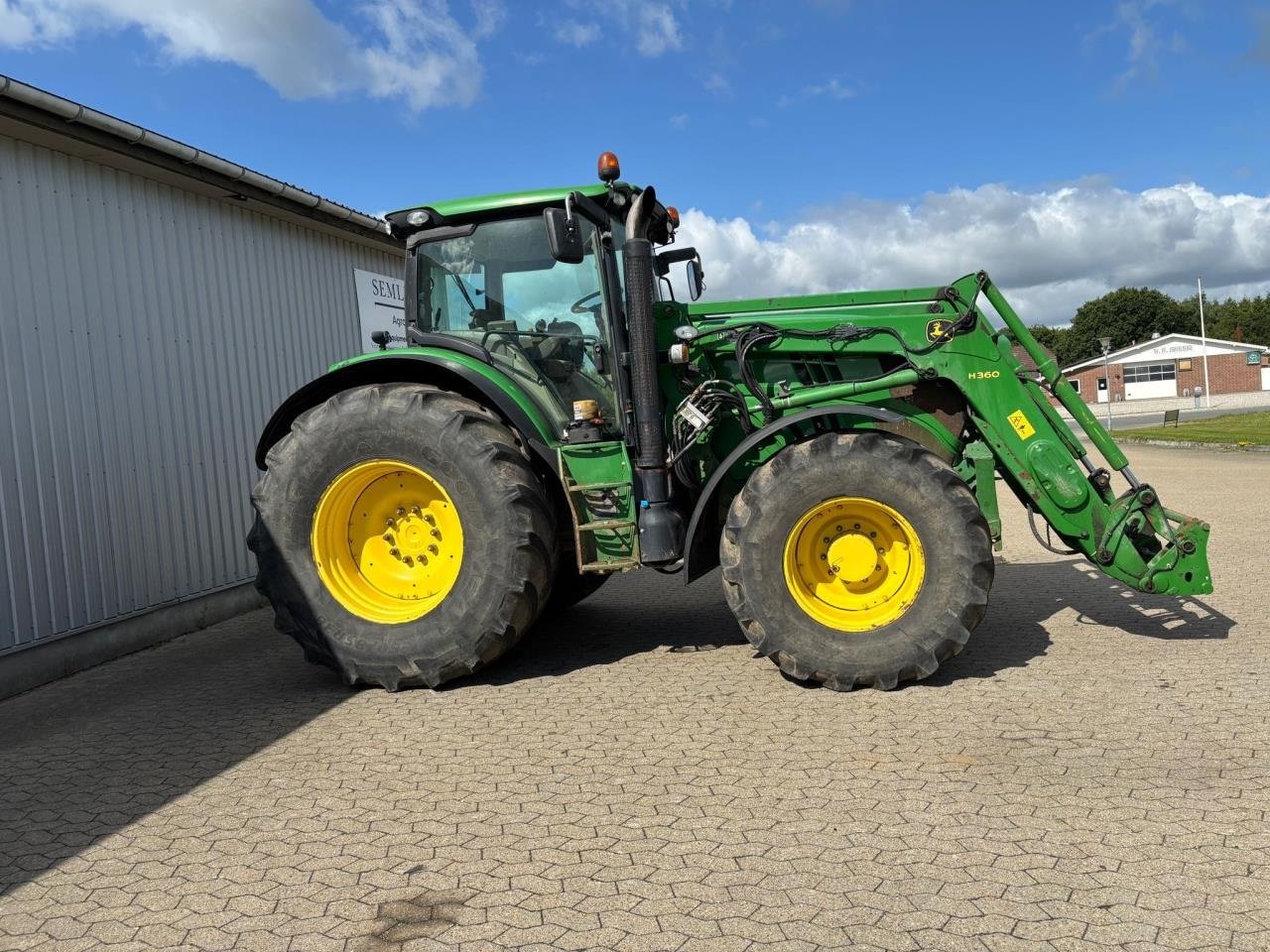 Traktor типа John Deere 6210R, Gebrauchtmaschine в Bramming (Фотография 19)