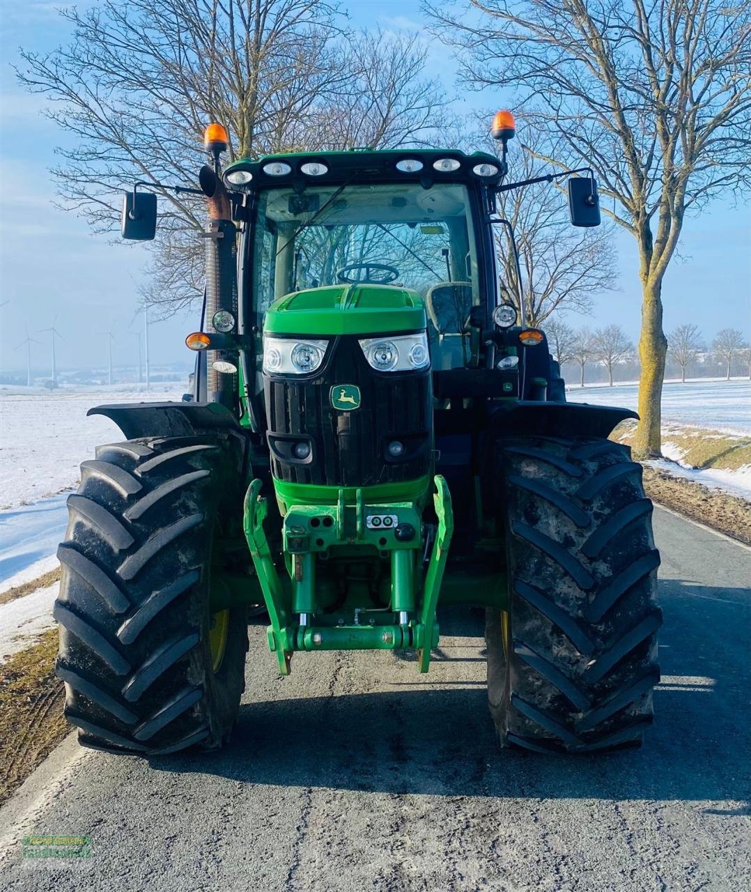 Traktor des Typs John Deere 6210R, Gebrauchtmaschine in Büren (Bild 8)