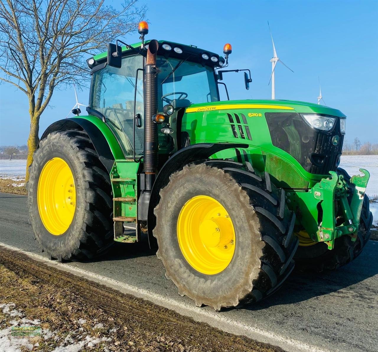 Traktor des Typs John Deere 6210R, Gebrauchtmaschine in Büren (Bild 9)