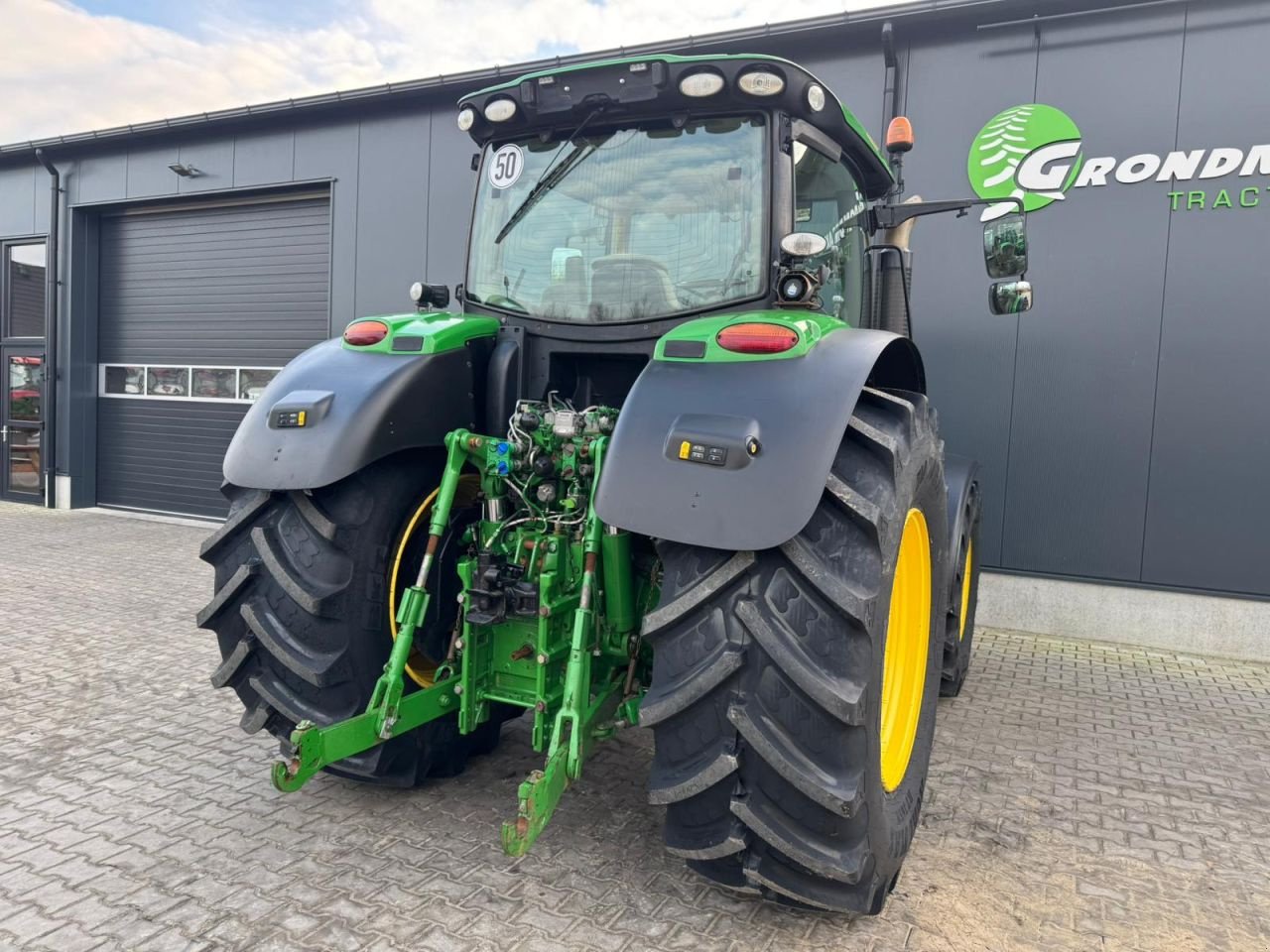 Traktor du type John Deere 6210R, Gebrauchtmaschine en Daarle (Photo 5)
