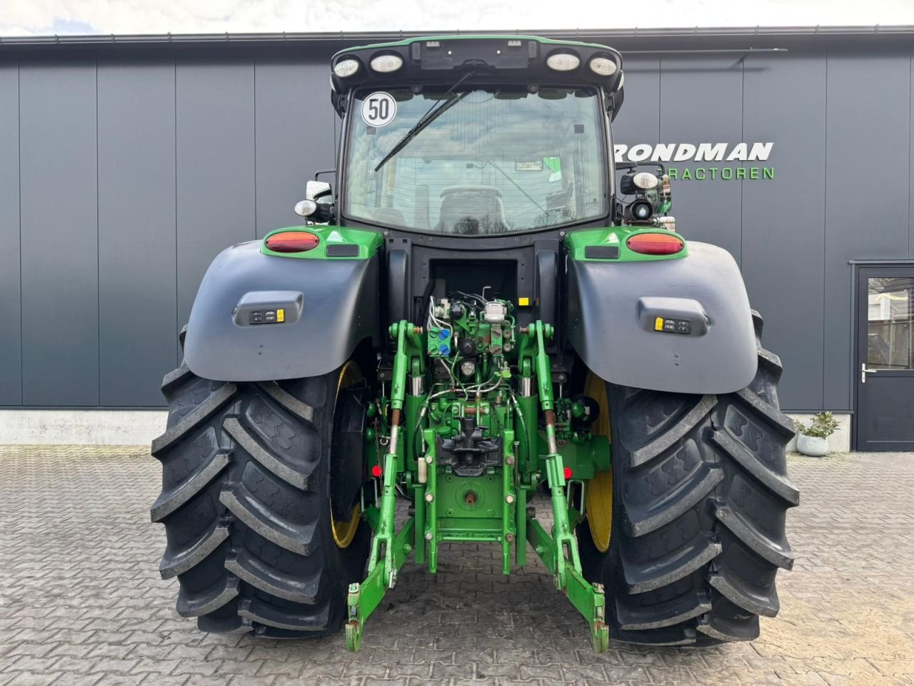 Traktor du type John Deere 6210R, Gebrauchtmaschine en Daarle (Photo 7)