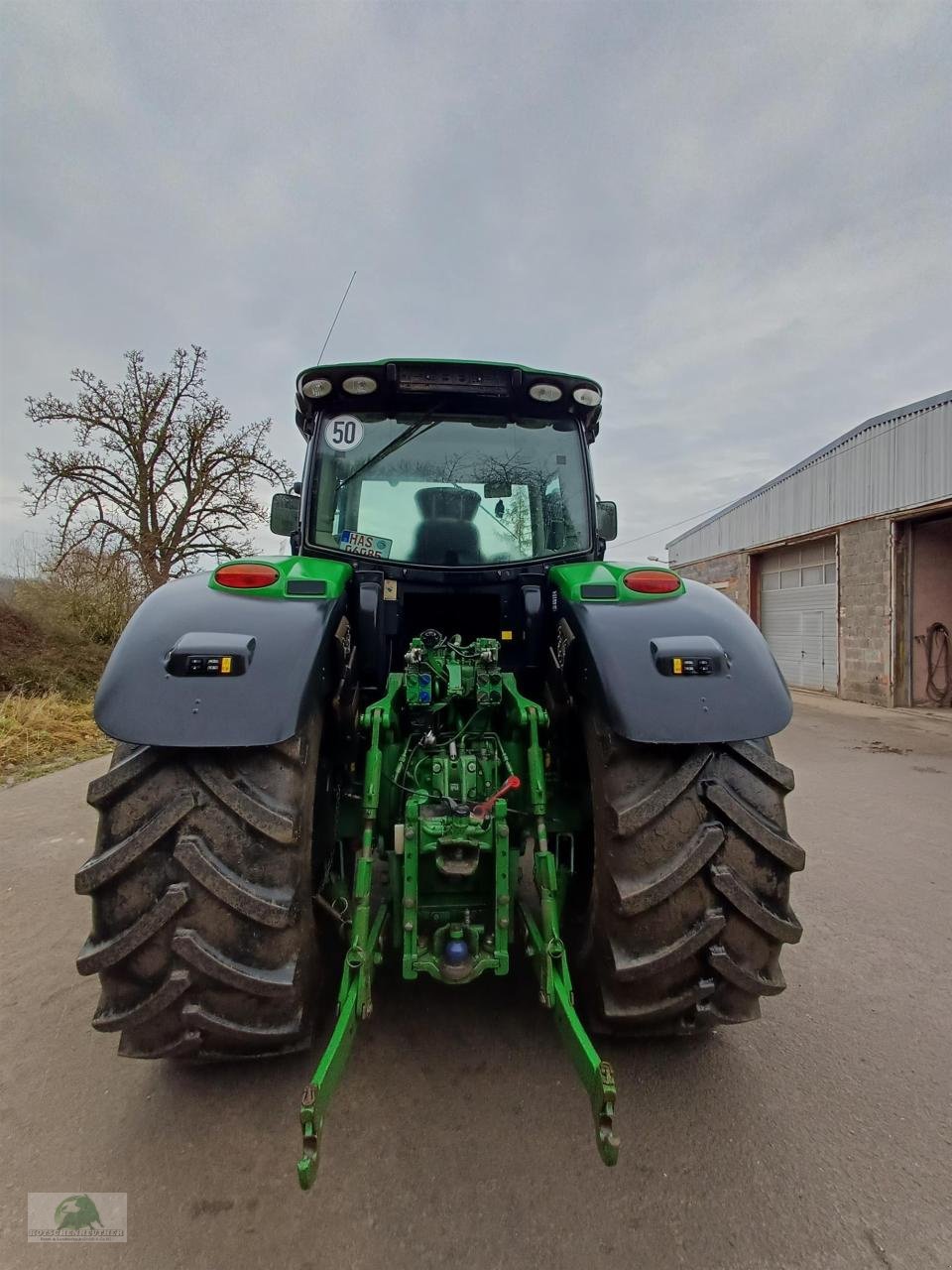 Traktor des Typs John Deere 6210R, Gebrauchtmaschine in Hofheim (Bild 4)