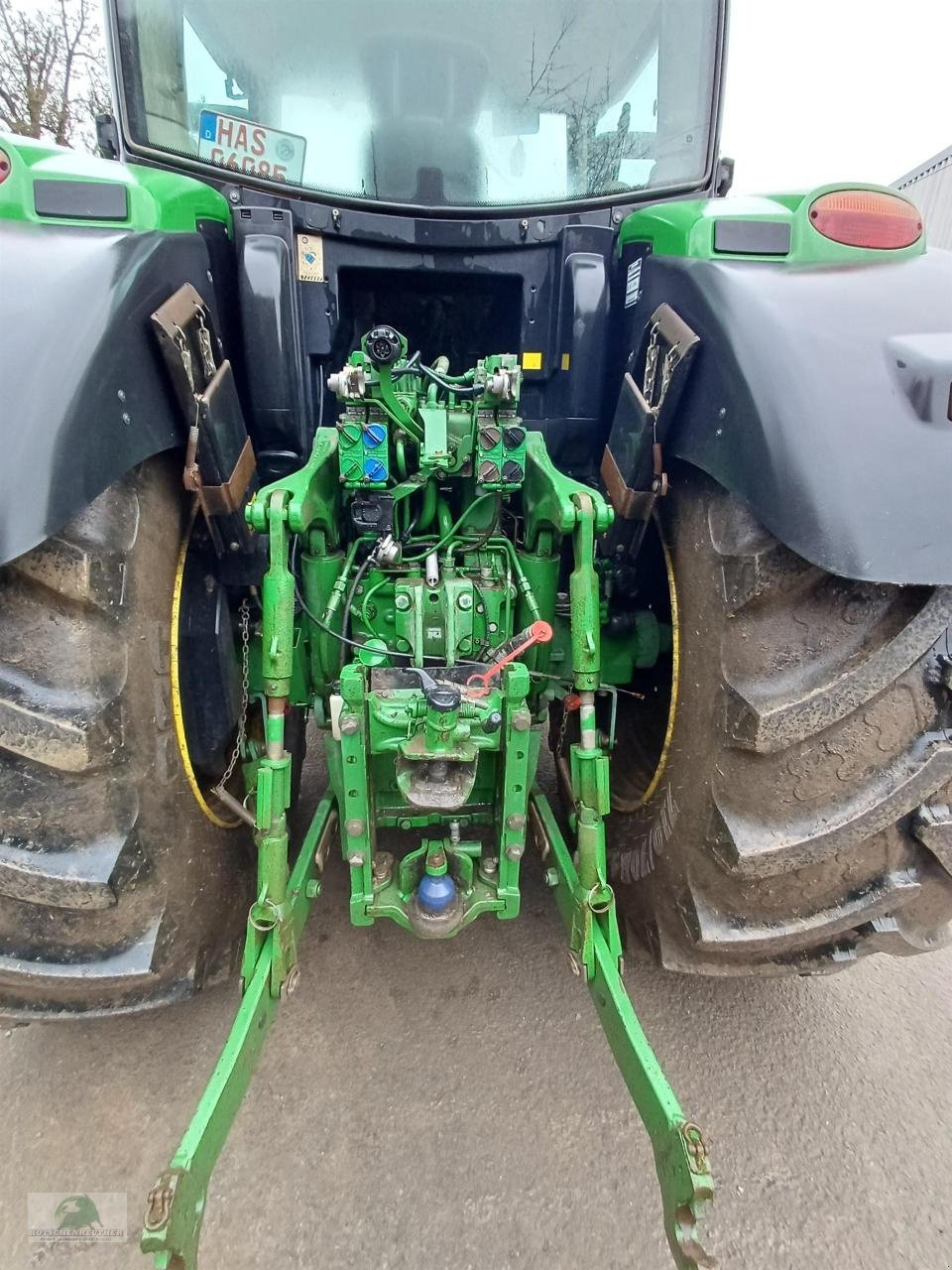 Traktor des Typs John Deere 6210R, Gebrauchtmaschine in Hofheim (Bild 5)
