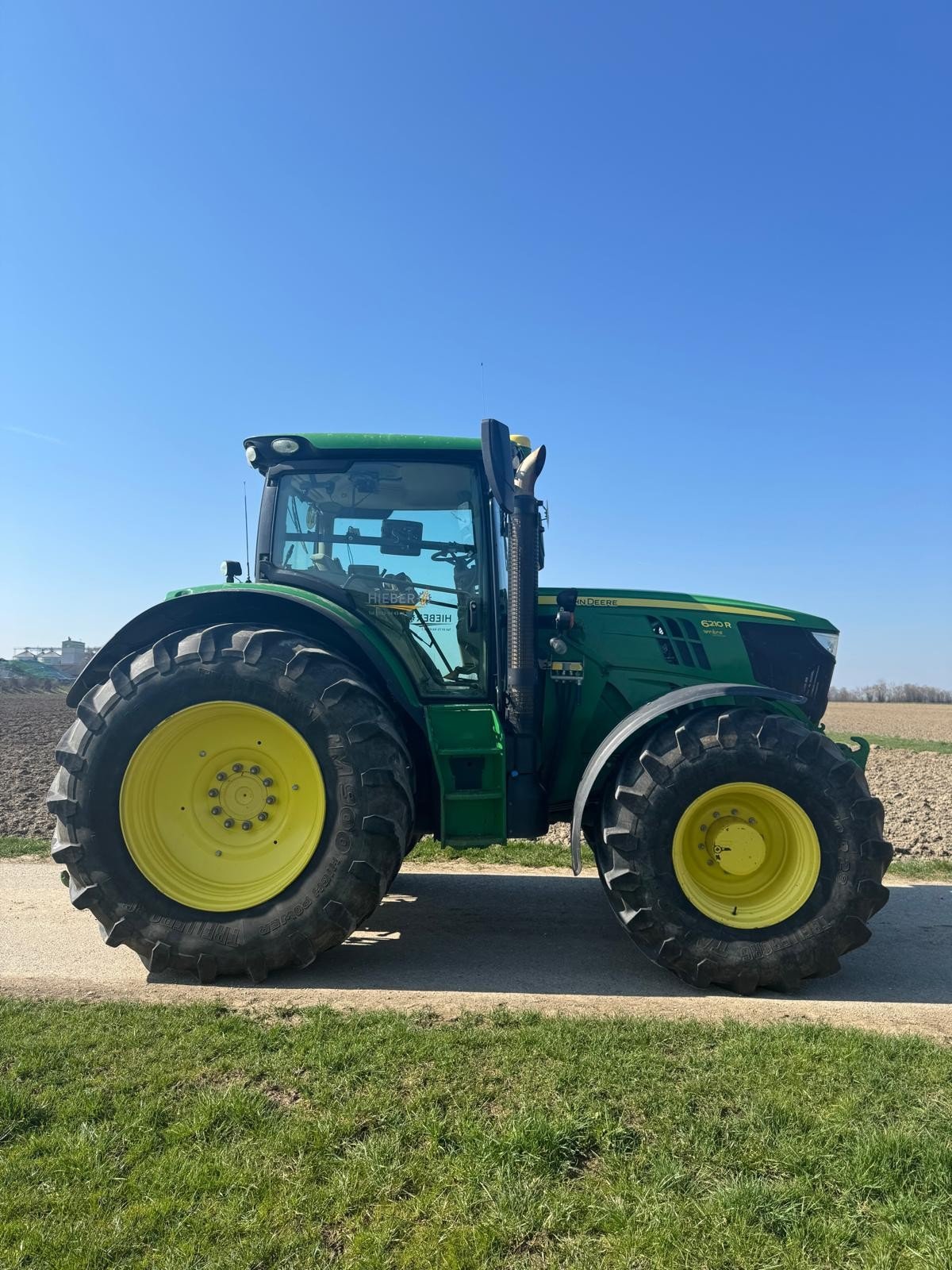 Traktor Türe ait John Deere 6210R, Gebrauchtmaschine içinde Aislingen (resim 1)