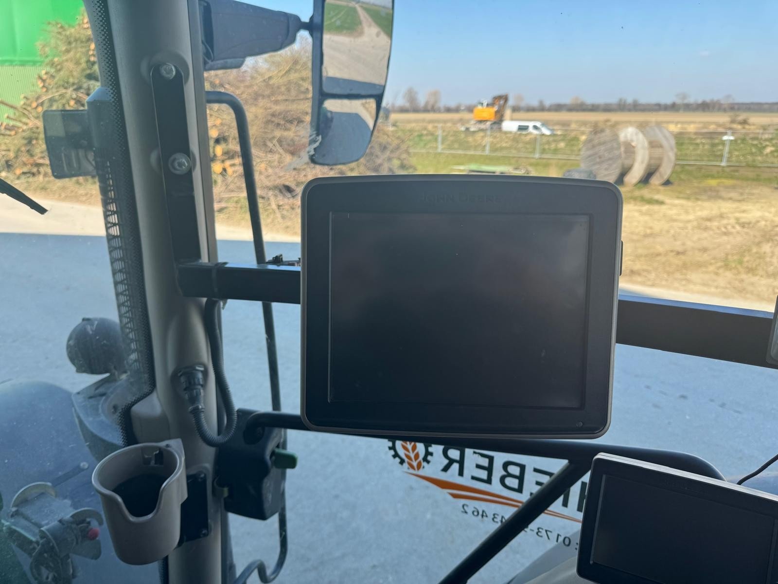 Traktor Türe ait John Deere 6210R, Gebrauchtmaschine içinde Aislingen (resim 8)