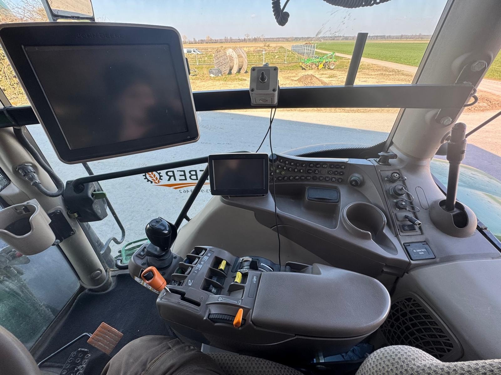 Traktor Türe ait John Deere 6210R, Gebrauchtmaschine içinde Aislingen (resim 9)