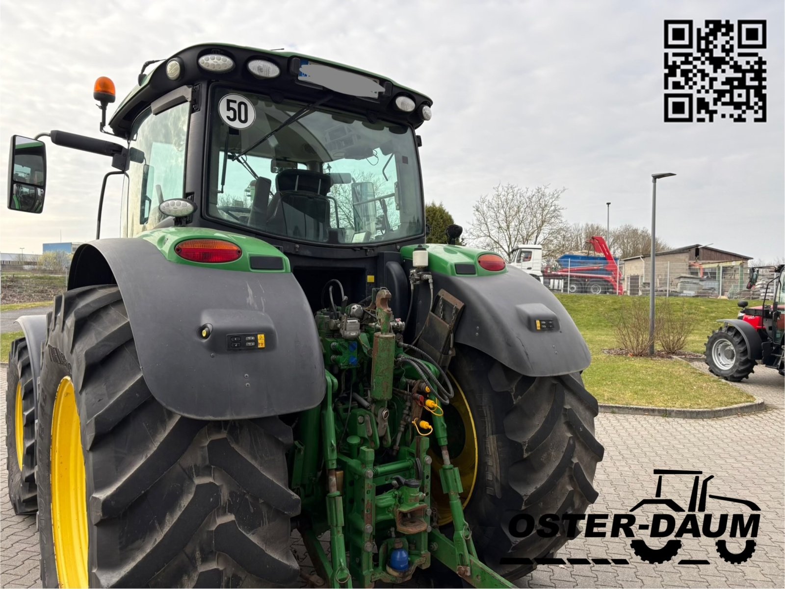 Traktor del tipo John Deere 6210R, Gebrauchtmaschine en Kaisersesch (Imagen 9)
