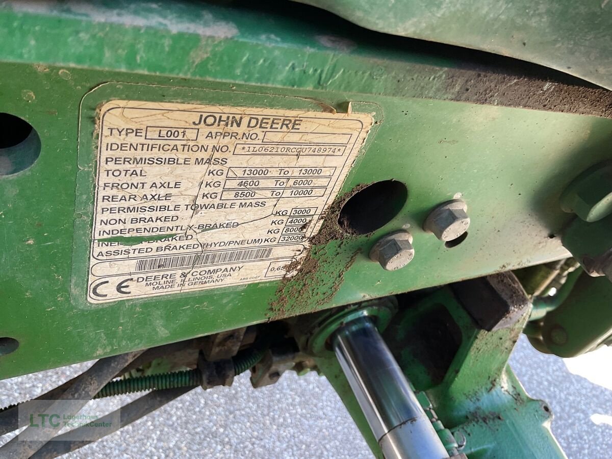 Traktor του τύπου John Deere 6210R, Gebrauchtmaschine σε Kalsdorf (Φωτογραφία 20)