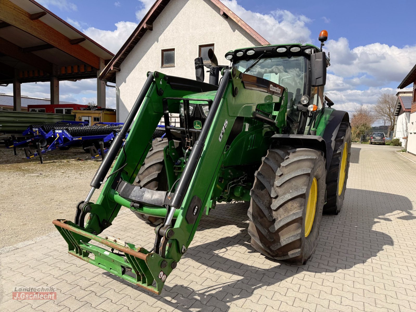 Traktor типа John Deere 6215 R mit Frontlader, Gebrauchtmaschine в Mühldorf (Фотография 7)
