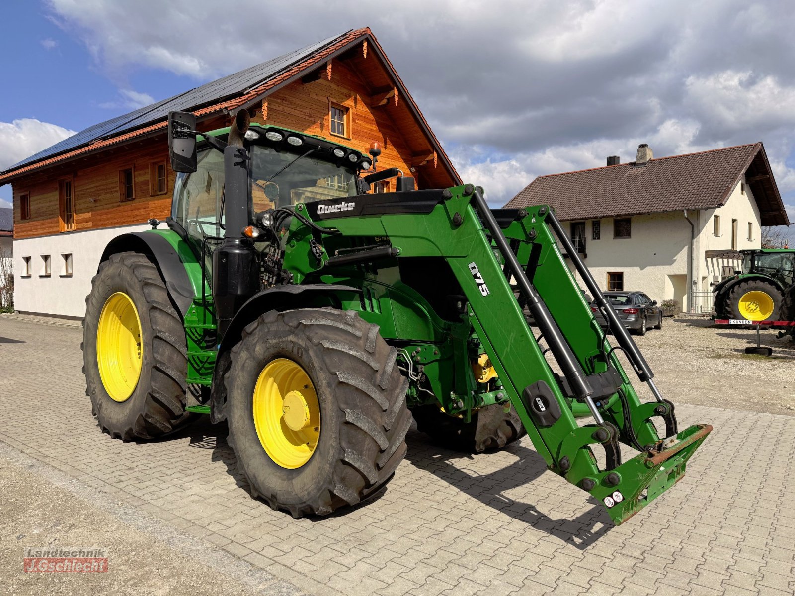 Traktor типа John Deere 6215 R mit Frontlader, Gebrauchtmaschine в Mühldorf (Фотография 10)