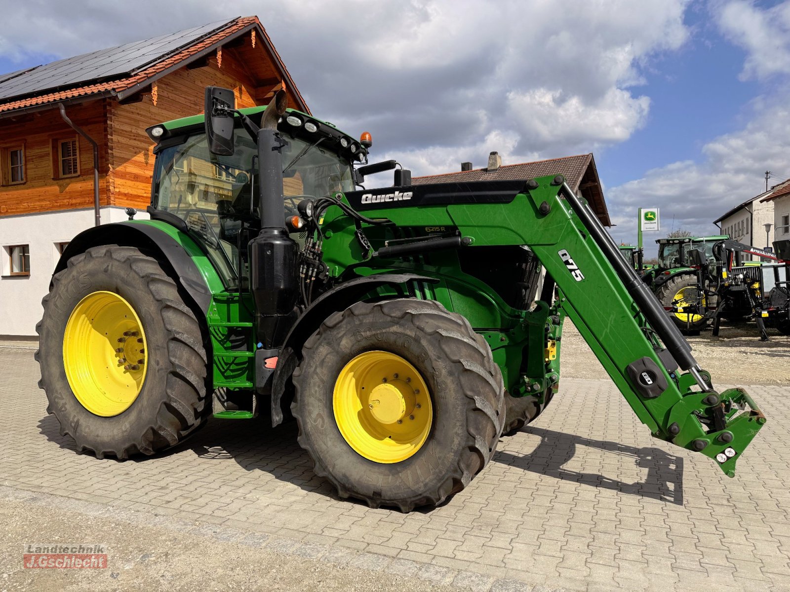 Traktor типа John Deere 6215 R mit Frontlader, Gebrauchtmaschine в Mühldorf (Фотография 11)